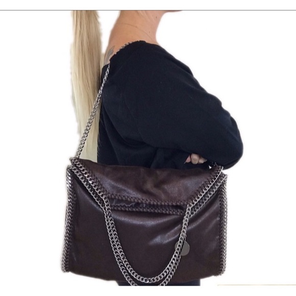 SALE 💗LIKE FAMOUS DESIGNER TOTE W/ ATTACHED CHAIN PURSE - Picture 2 of 6